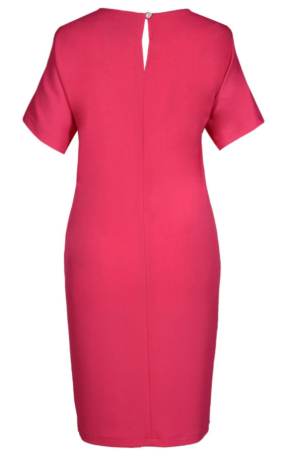 Sukienka FSU1116 AMARANTOWY ŚREDNI