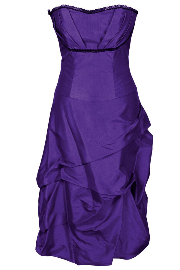 Sukienka FSU134 PURPUROWY