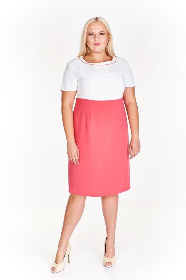 Sukienka FSU897 MALINOWY