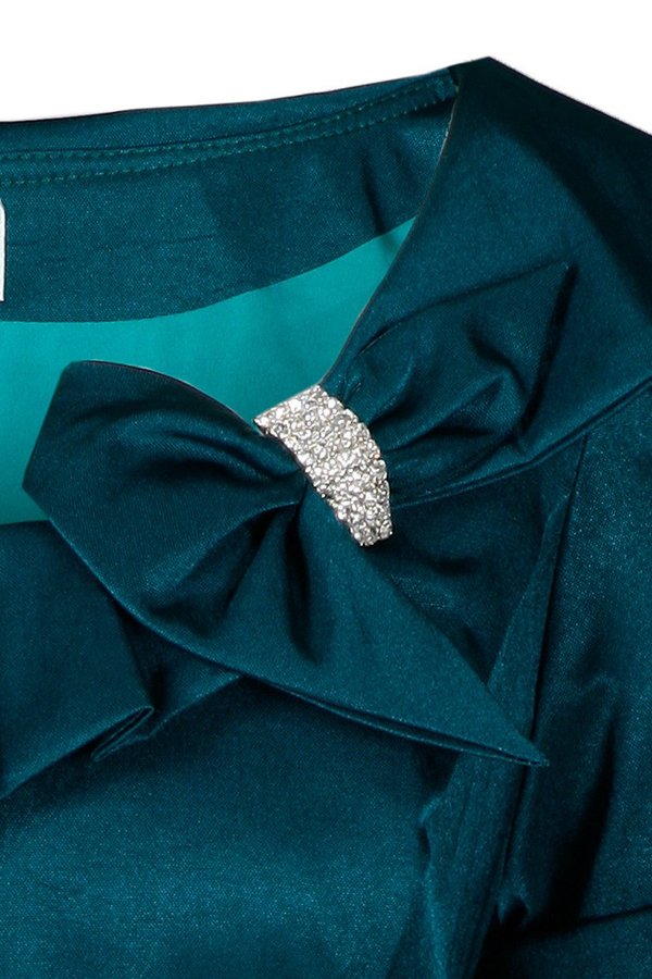 Sukienka FSU214 NIEBIESKI MORSKI