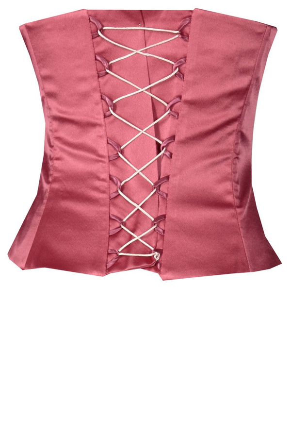 Gorset FGR042 MALINOWY JASNY