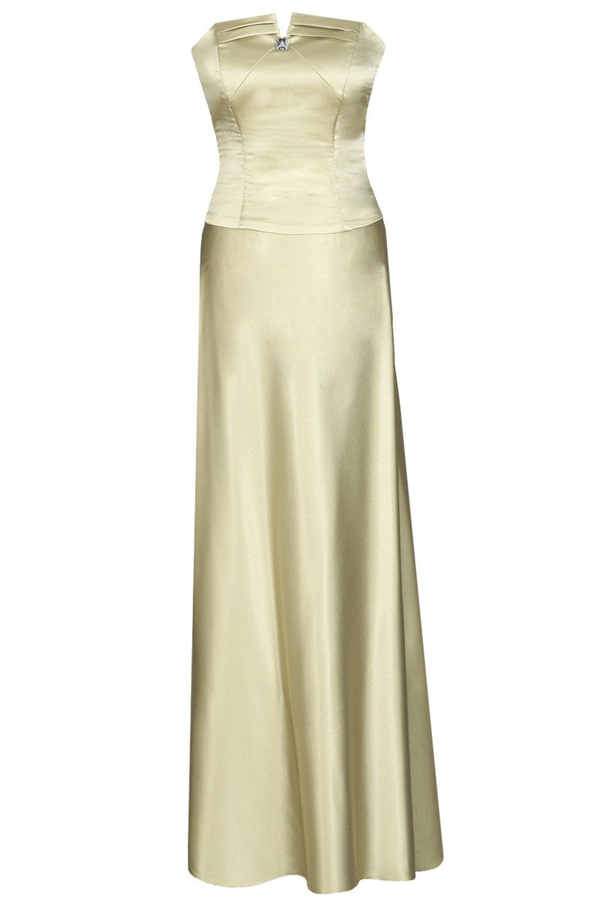 Sukienka FSU088 SELEDYNOWY CIEMNY