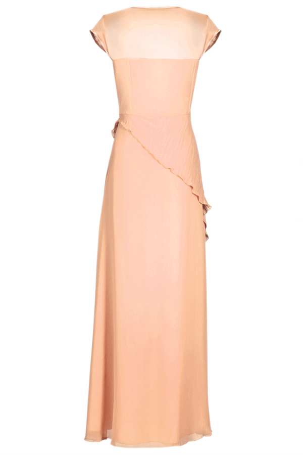 Dress FSU167 LIGHT PEACH