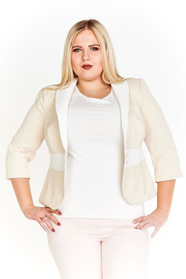 Żakiet FZA916 SZAMPAN + EKRI