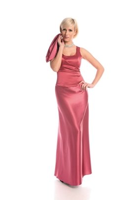 Sukienka FSU001 MALINOWY