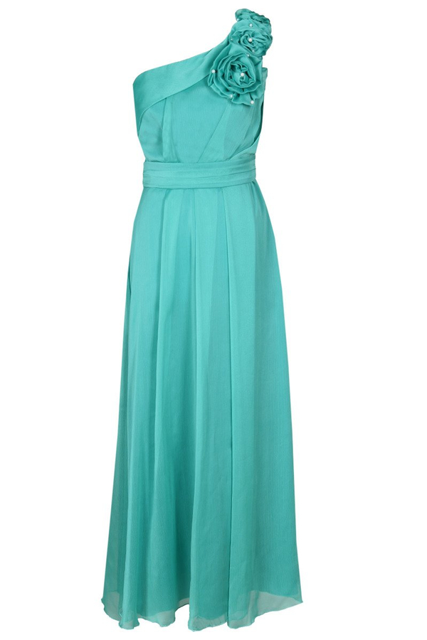 Sukienka FSU219 TURKUSOWY CIEMNY