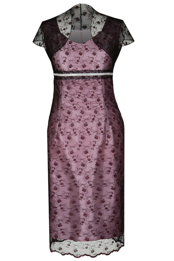 Sukienka FSU161 RÓŻOWY JASNY