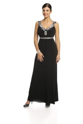 Suknia FSU732 CZARNY