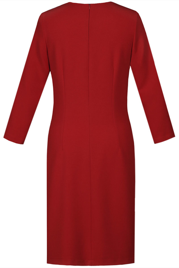 Sukienka FSU755 ZIELONY MORSKI