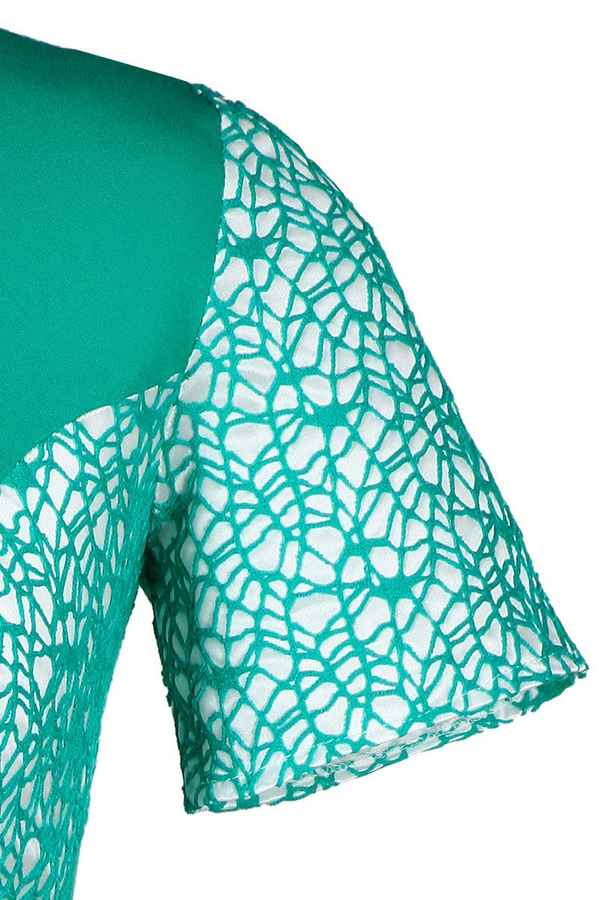 Sukienka FSU404 TRAWIASTY EKRI