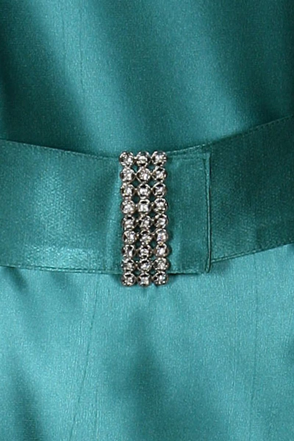 Sukienka FSU199 ZIELONY MORSKI