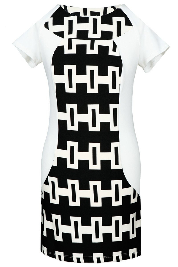 Tunic FTU358 IVORY BLACK