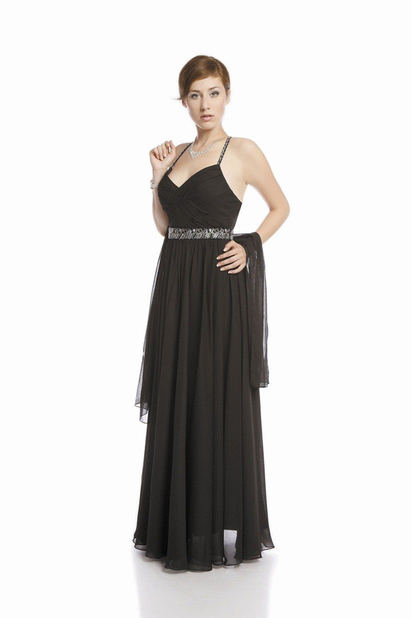 Suknia FSU714 CZARNY