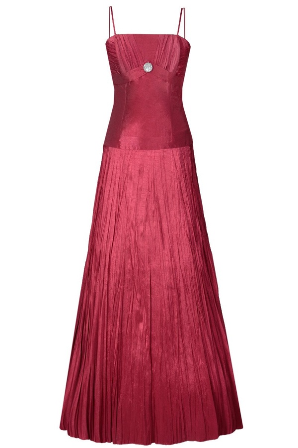 Sukienka FSU140 RUBINOWY