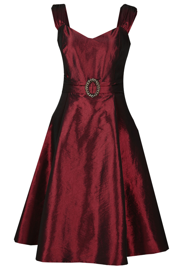 Sukienka FSU135 BORDOWY