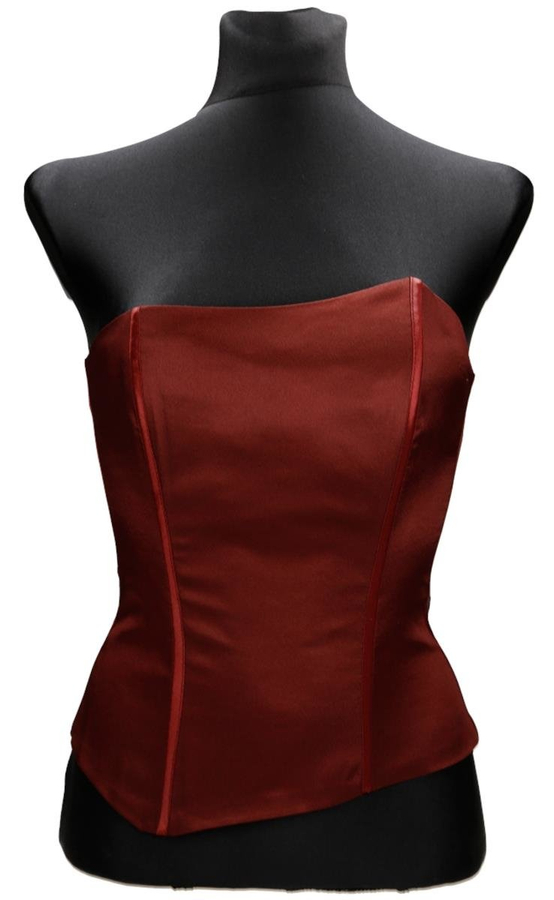 Gorset FGR000 BURGUNDOWY