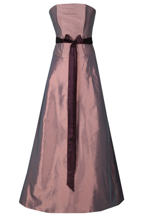 Sukienka FSU077 MIEDZIANO-RÓŻOWY