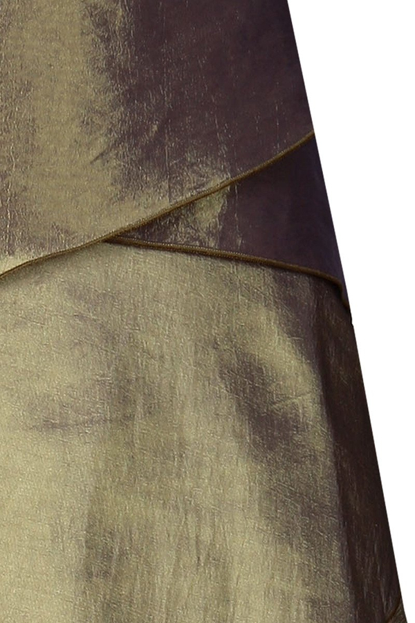 Sukienka FSU072 ZIELONY ZGNIŁY CIEMNY