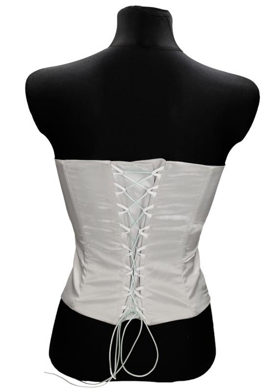 Gorset FGR082 SZARY JASNY