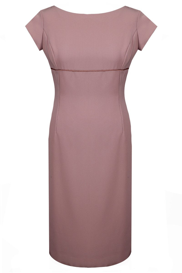 Sukienka FSU613 ŁOSOSIOWY CIEMNY