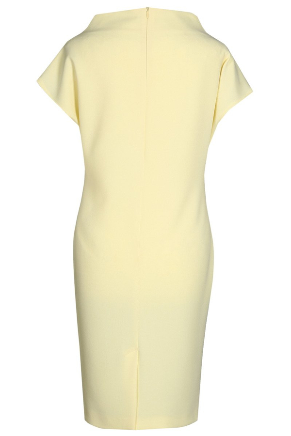 Sukienka FSU775 ŻÓŁTY JASNY