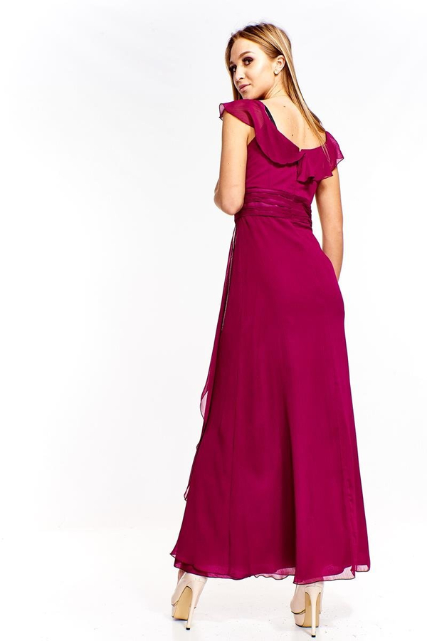 Suknia FSU734 PURPUROWY