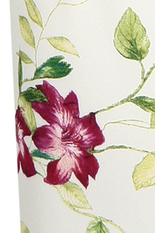 Sukienka FSU686 EKRI + LIMONKA kwiaty