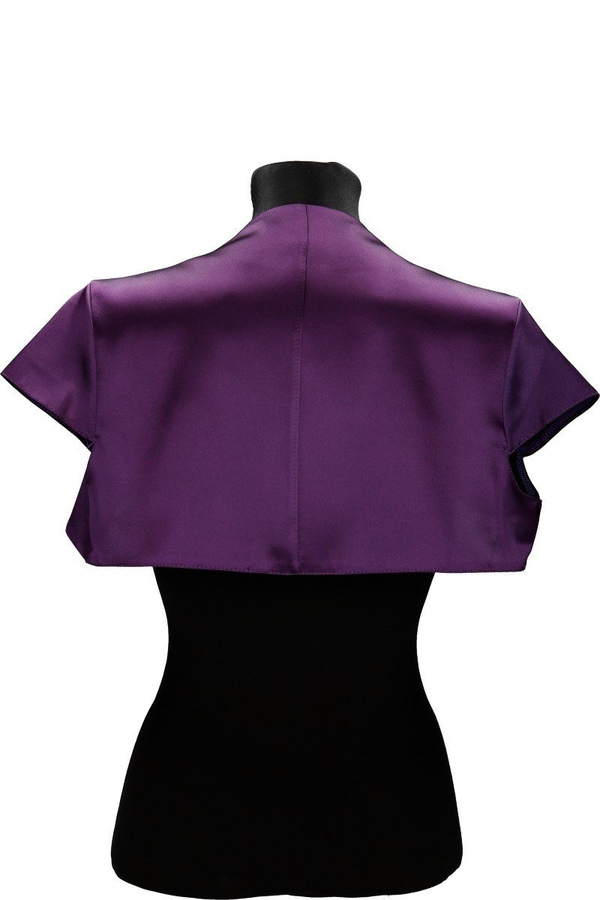 Bolerko FBL172 ŚLIWKOWY CIEMNY