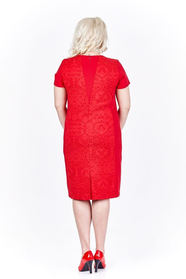 Sukienka FSU931  CZERWONY