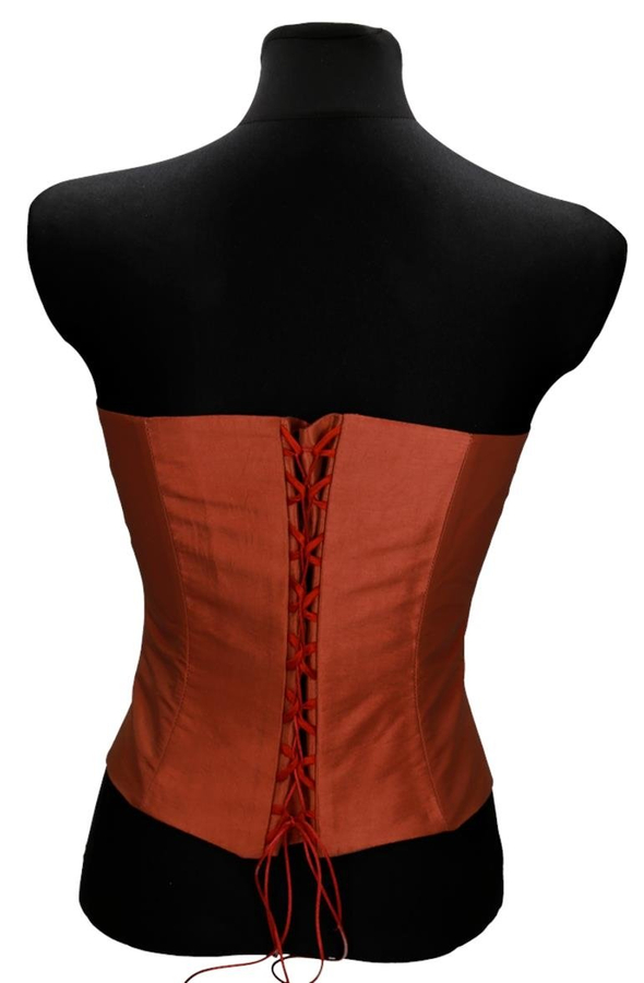 Gorset FGR082  CEGLASTY  tafta