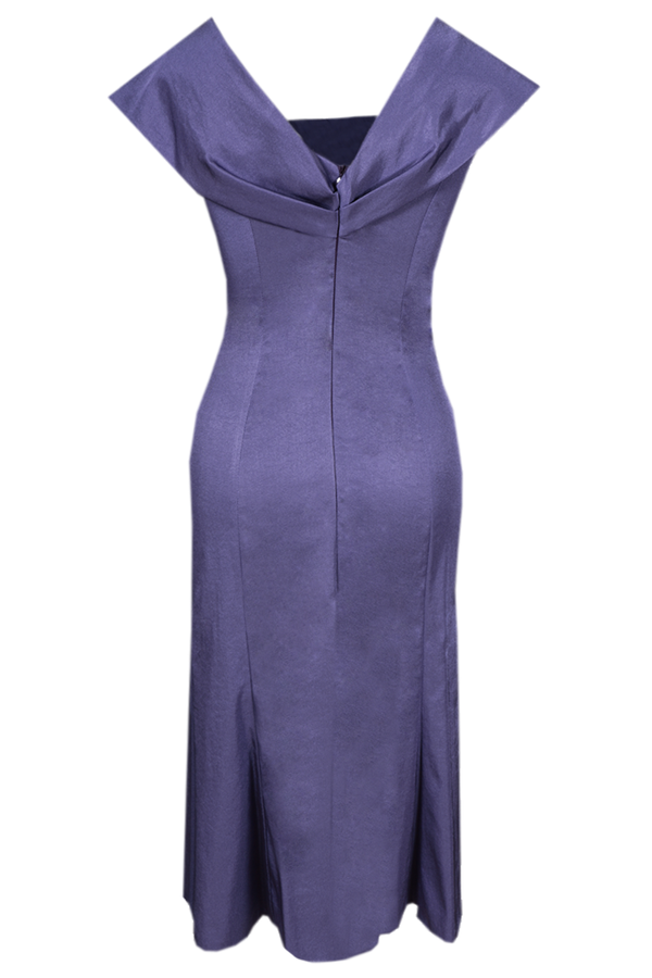 Sukienka FSU192 GRANATOWY JASNY