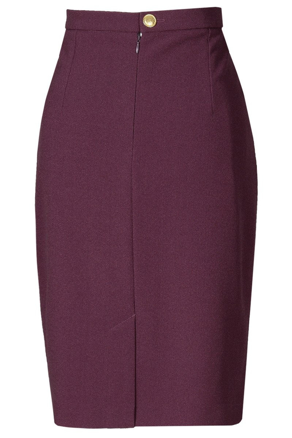 Spódnica FSP641 PURPUROWY