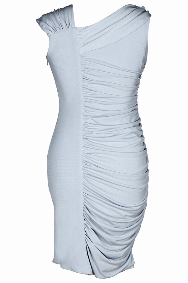 Sukienka FSU198 SZARY BLADY