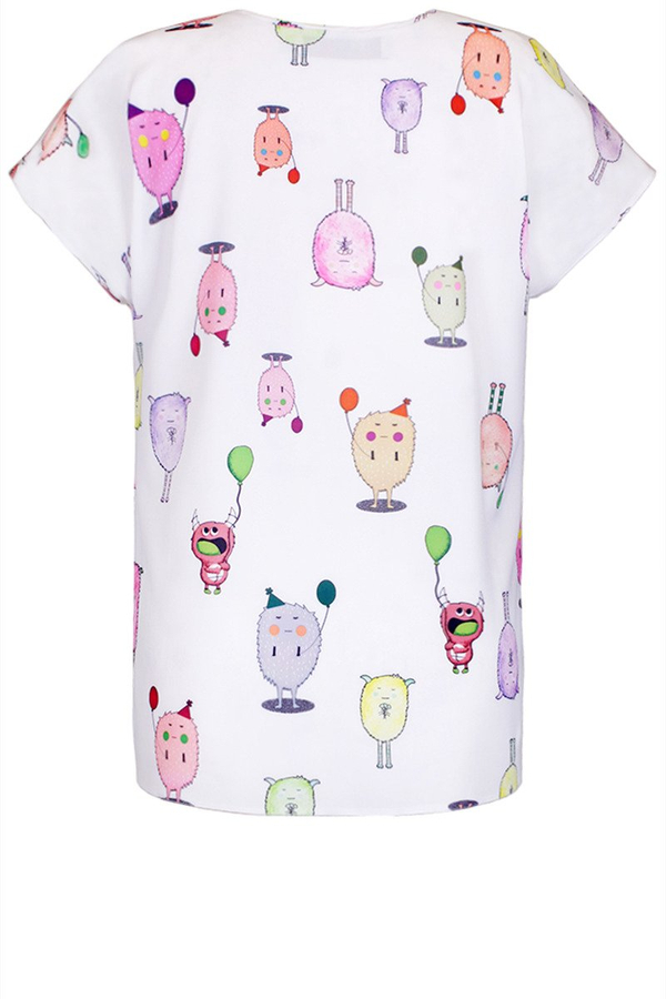 Bluzka FBZ873 EKRI potworki