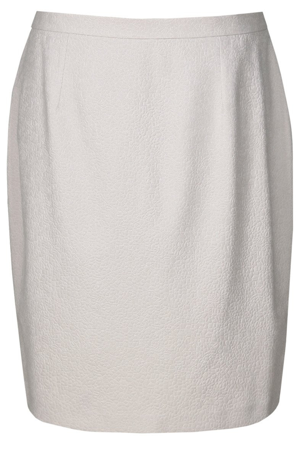 Spódnica FSP641 BEŻOWY wzór