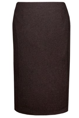 Spódnica FSP450 CZEKOLADOWY CIEMNY