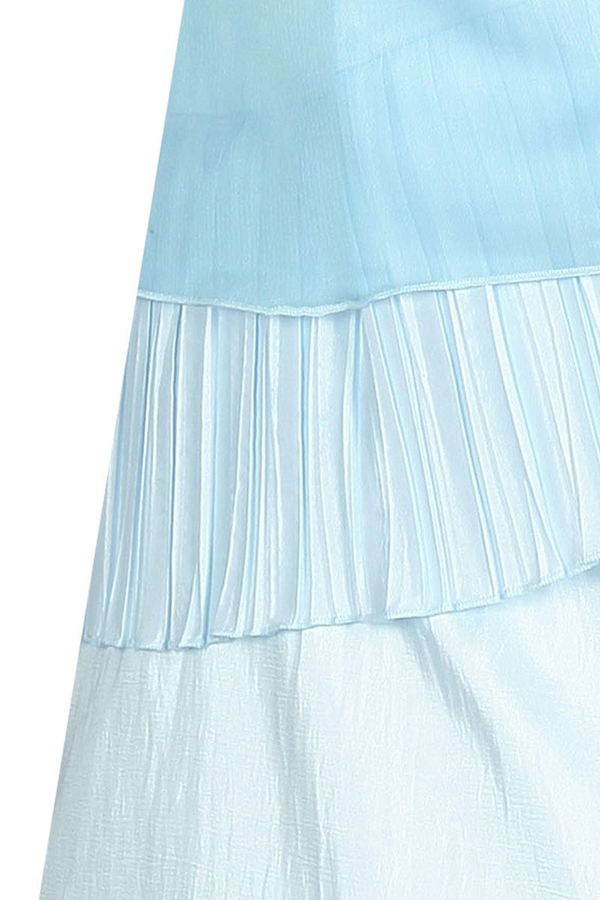 Sukienka FSU076 TURKUSOWY