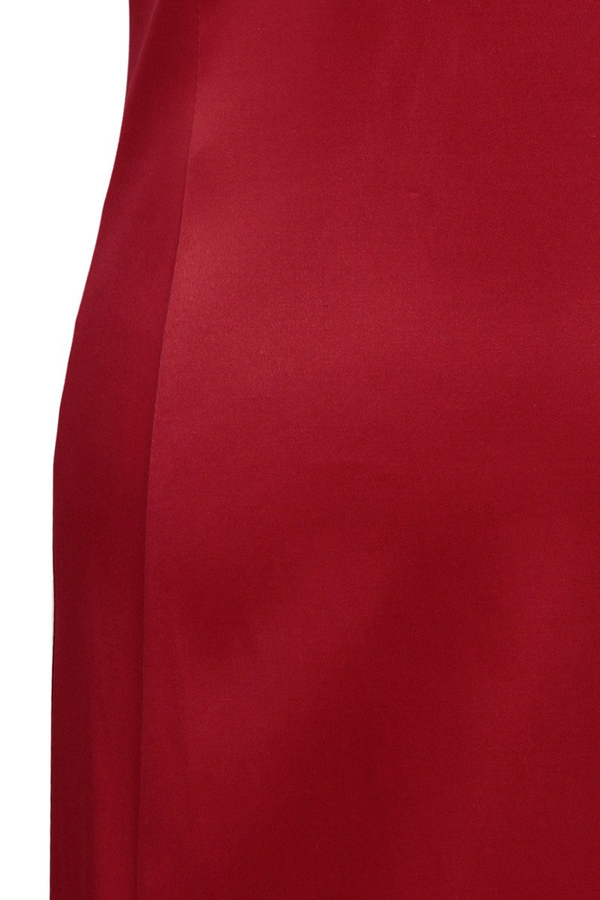 Sukienka FSU659 CZERWONY MOCNY