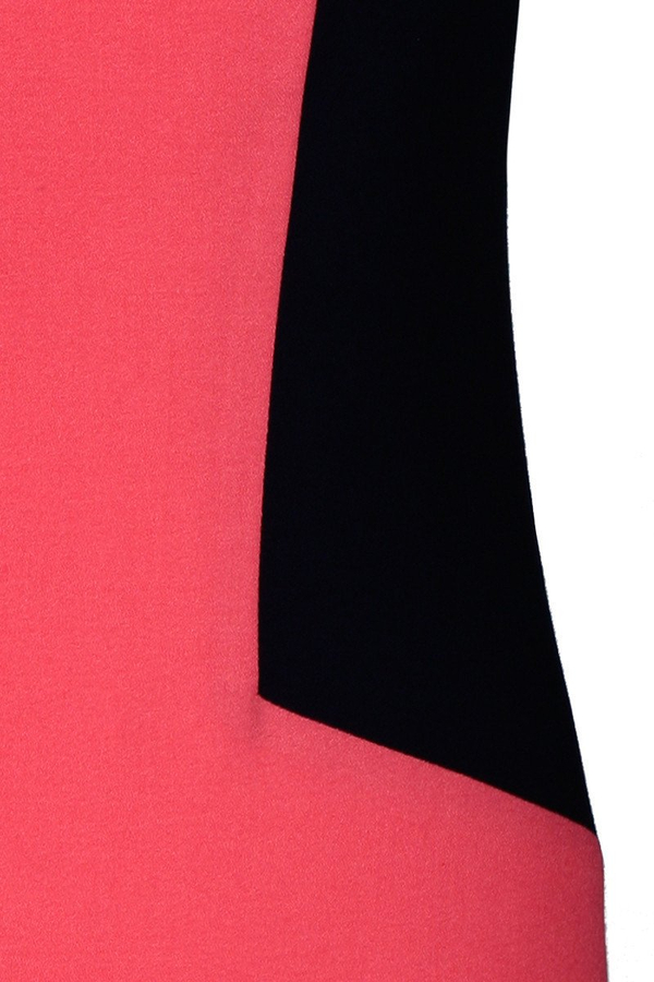 Sukienka FSU347 KORALOWY GRANATOWY