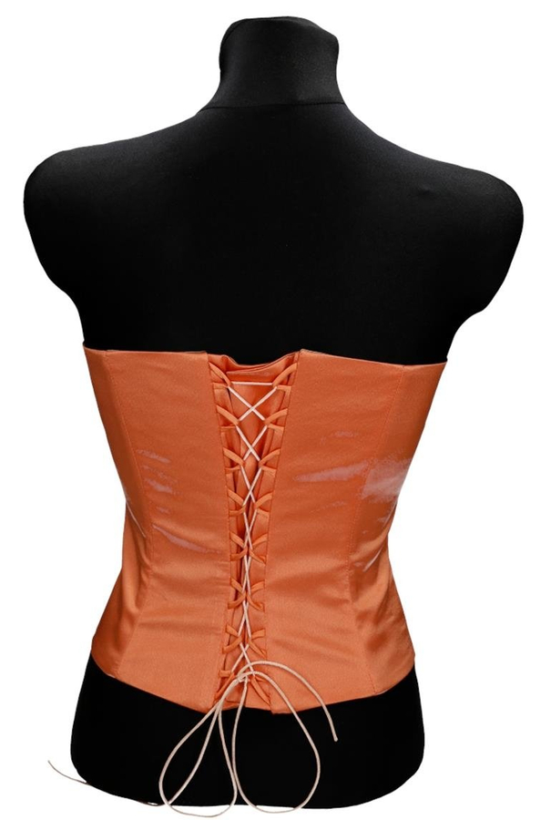 Gorset FGR082  POMARAŃCZOWY JASNY