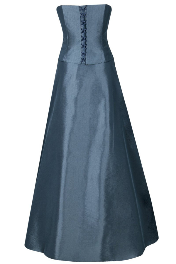 Sukienka FSU084 GRANATOWY JASNY