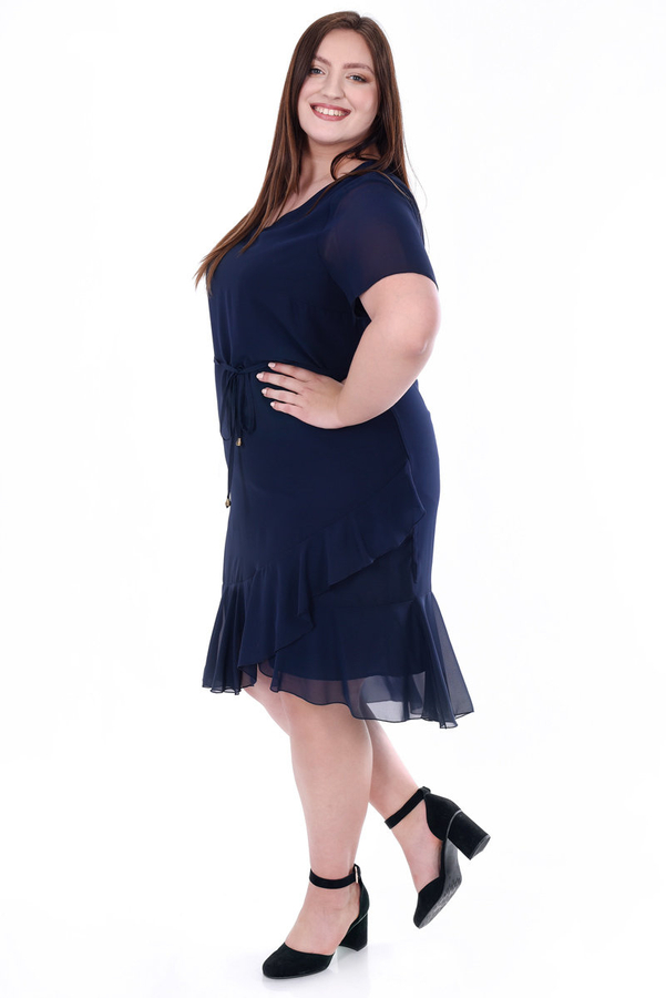 Sukienka FSU1076 GRANATOWY