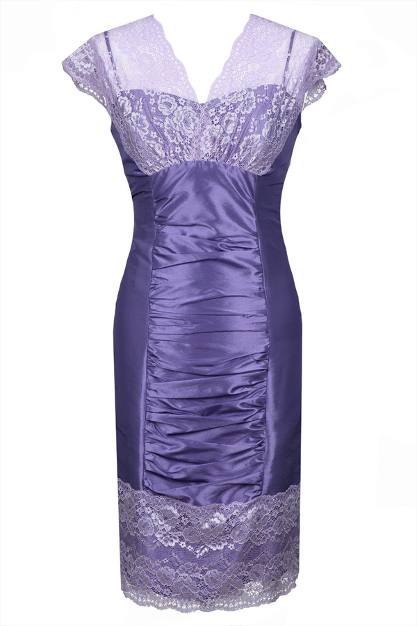 Sukienka FSU178 WRZOSOWY