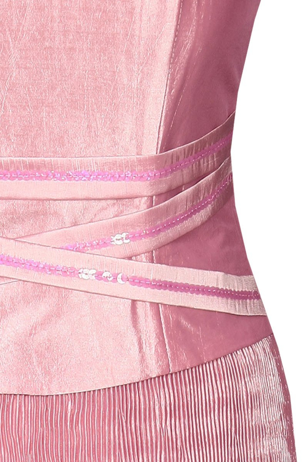 Sukienka FSU139 RÓŻOWY ŚREDNI