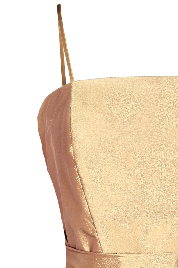 Sukienka FSU202 ZŁOTO STARE