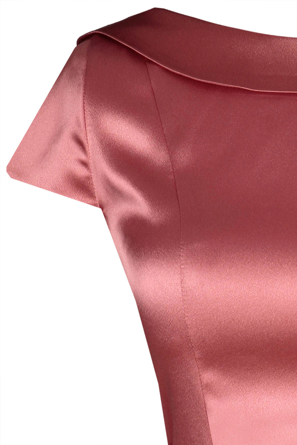 Sukienka FSU199 CEGLASTY