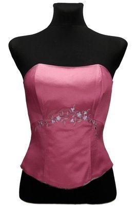 Gorset FGR042 RÓŻOWY CIEMNY