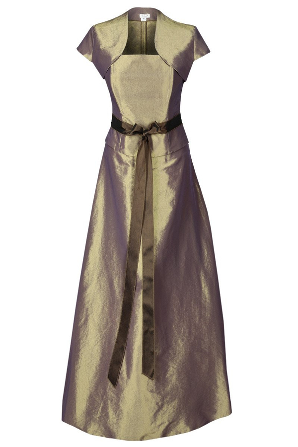 Sukienka FSU077 ZIELONY ZGNIŁY CIEMNY