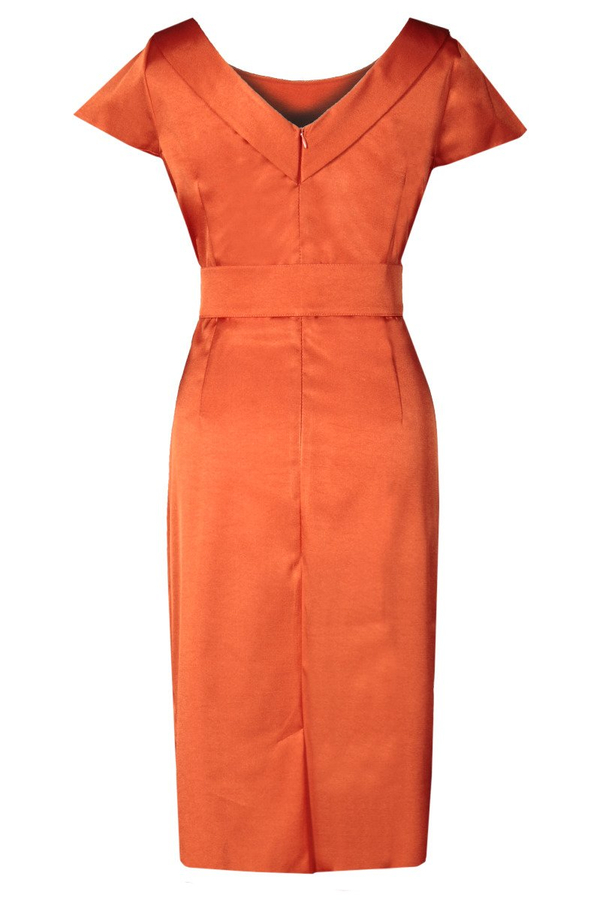 Sukienka FSU199 POMARAŃCZOWY