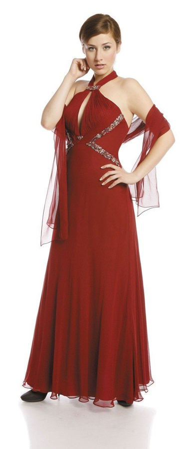 Suknia FSU720 BORDOWY